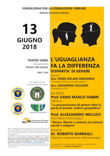 L'uguaglianza fa la differenza, disparità di genere